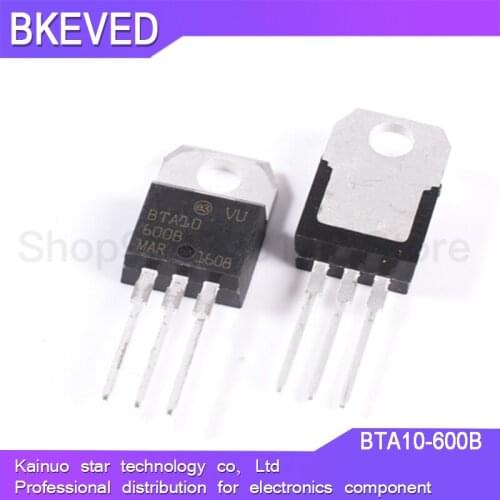 10pcs BTA10-600B TO-220 BTA10-600 TO220 BTA10 10A TRIACS new and original