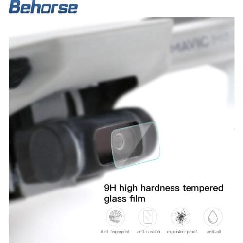 2PCS Camera Lens Protector for DJI Mavic Mini Drone Anti-Scratch HD Tempered Glass Lens Film Protective Accessory Kit