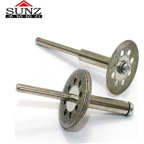 20mm5pc dremel accessories Diamond wheel saw blade grinders accessories hole sections / glass jade cutting emery