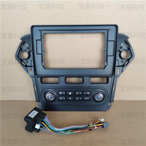 For Ford Mondeo 2011 2012 2013 Car Fascias Navigation Fascia Dash Frame Kit For 10"10.2"Universal Android Multimedia Player
