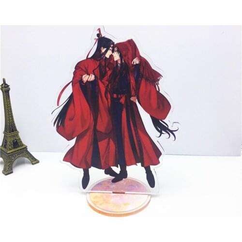 16cm Anime Scum villain self rescue system Keychain Qingqiu Binghe acrylic Keychain cute cartoon fun novelty Decoration