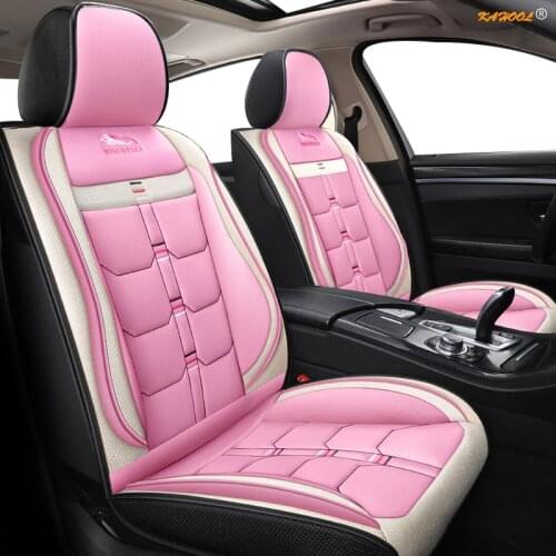 KAHOOL flax car seat covers For audi a6 4f a4 a3 a5 q3 q5 q2 lada xray mitsubishi pajero skoda octavia nissan leaf seat cover