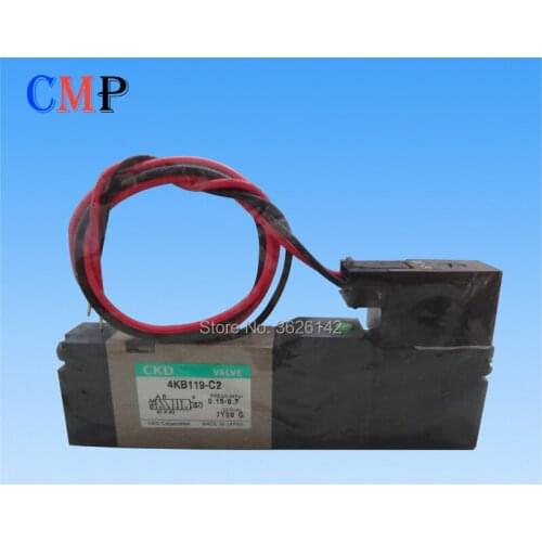 CKD Valve 4KB119-00-C2-DC24V Solenoid valve 4KB119-C2 for Sodick Wire cut EDM