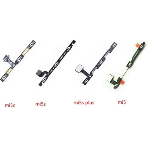 Power Button On Off Volume Up Down Button Key Flex Cable Replacement for xiaomi 5 5c 5s plus mi5c mi5 mi5s plus