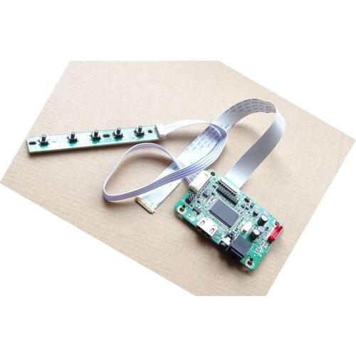 For N140BGE-E43 display panel Driver kit LCD LED HDMI EDP mini 14" screen 1366X768 Controller board cable monitor