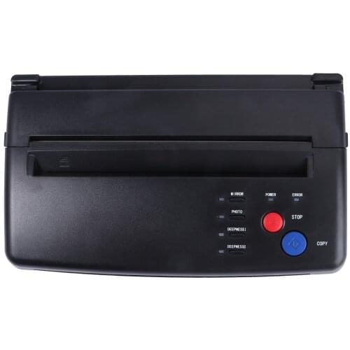 Transfer Machine Stencil Transfer Copier Printerfor Temporary Tattoos with US Plug(Black)