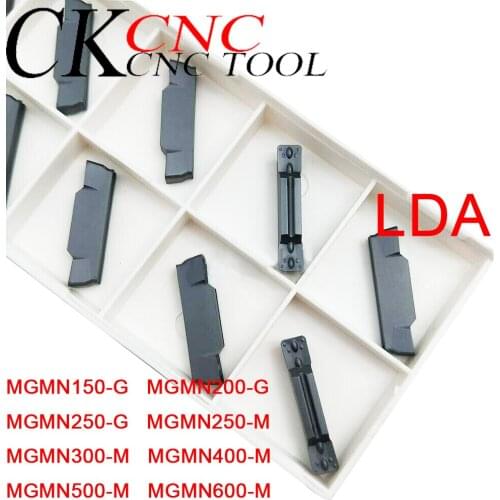MGMN150-G MGMN200-G MGMN250-G MGMN250-M MGMN300-M MGMN400-M MGMN500-M MGMN600-M LDA CNC Grooving Milling Carbide Insert