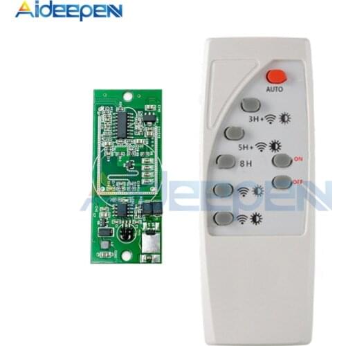 Microwave Radar Sensor Module Solar Controller Light Circuit Board Control Sensor Module 3.7V 5V 7.4V Solar Light Control Panel