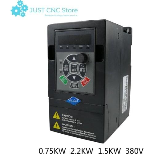 380V single in three out general frequency converter 0.75kw 2.2kw 1.5kw VFD inverter Frequency Converter Variable Frequency