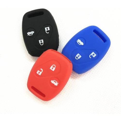 Remote Silicone Car Key Case Cover For Honda Civic 2006-2011 2017 Accord CRV 2003 2007 Jazz HRV