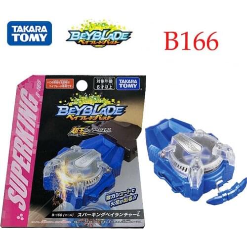 TAKARA TOMY Beyblade Burst Super King B-166 Detonation Spinning Gyro Left Turn Pull Cord Launcher beyblade metal fusion