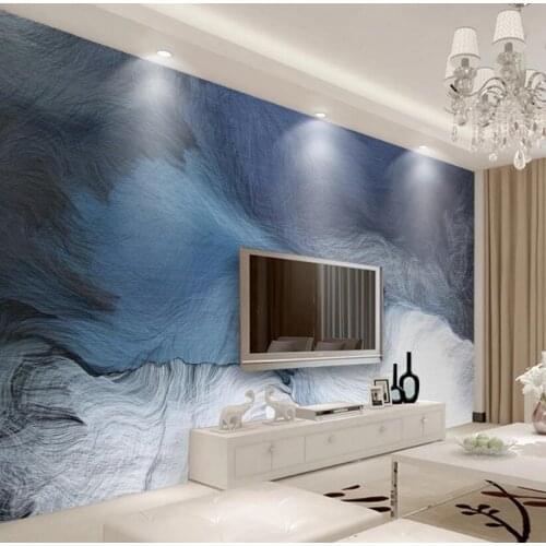 CJSIR Custom Modern Fresh Dynamic Line Wallpaper for Bedroom Wall Background Art Painting Photo Mural Wall Papers Home Decor