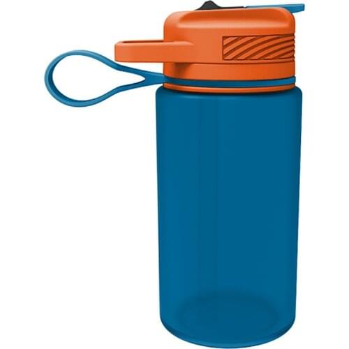 Top!-Collapsible Water Bottle Reusable Silicone Foldable Water Leak Bottles for Gym Camping Hiking Travel Sports