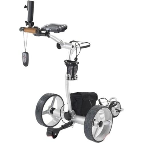 Advanced stainless steel golf trundler electric mode lithium battery golf walker
