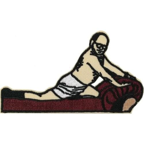 The Timeless Art of Seduction Embroidered NEW IRON ON and SEW ON Patches for clothing The Package Seinfeld TV Show T shirt DIY