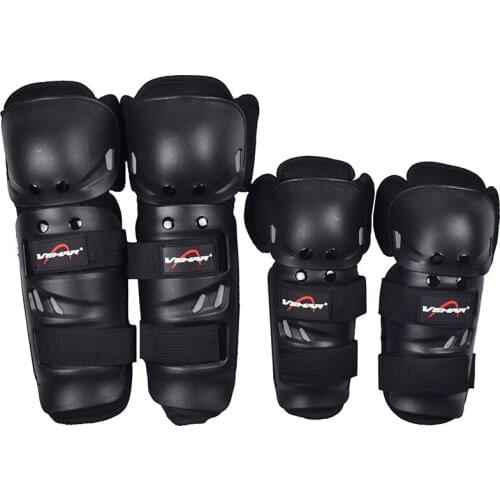 VEMAR 4pcs Motorcycle Knee Brace Rodilleras Pads Motocross Knee Guard Protector Off-Road Racing Cycling Knee Pad Elbow Protectiv