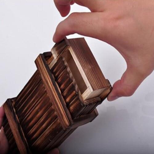 Magic Puzzle Secret Box Toys Gifts Brain Teaser Child Intelligence Wooden Mini Drawer Compartment Kids Educational Toy
