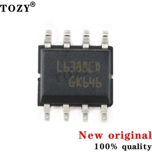10pcs / lot new original Chip l6388ed013tr soic-8 high side and low side MOS driver