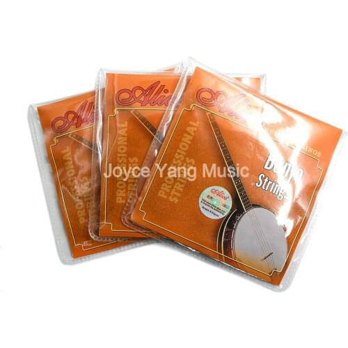 3 Sets Alice AJ04/05 4/5-String Banjo Strings Stainless Steel Coated Copper Alloy Wound Strings Free Shipping Wholesales