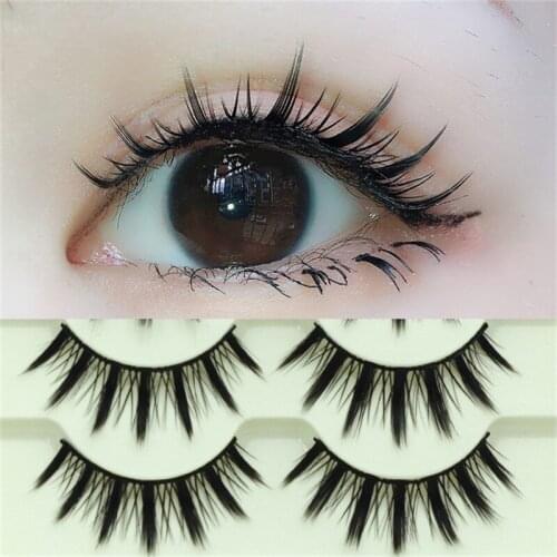 5 Pairs Women Serious Makeup False Eyelashes Long Thick Natural Beauty Eye Lash Extension DIY Cosmetic Fake Eyelashes