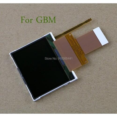 5pcs/lot for GBM High quality Original New LCD Screen display with flex cable for GameBoy micro GBM Repair Parts