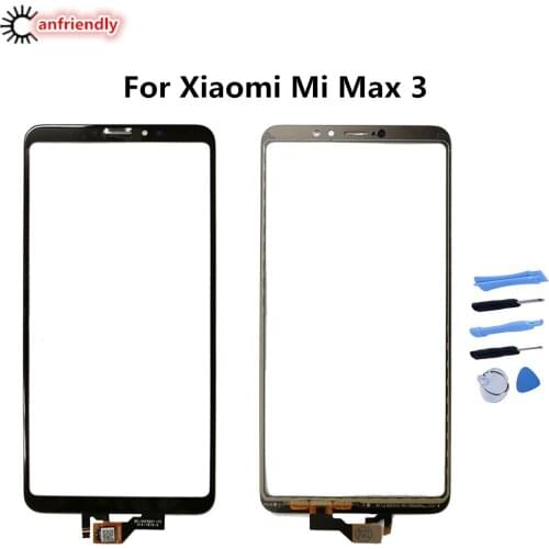 6.9" Touch Screen For Xiaomi Mi Max 3 Max3 Replacement Touch Panel Phone Accessories Front Glass For Xiaomi Max 3 Touch Screen