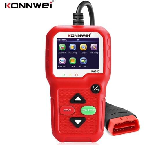 OBD2 Automotive Scanner KONNWE KW680 Brief
