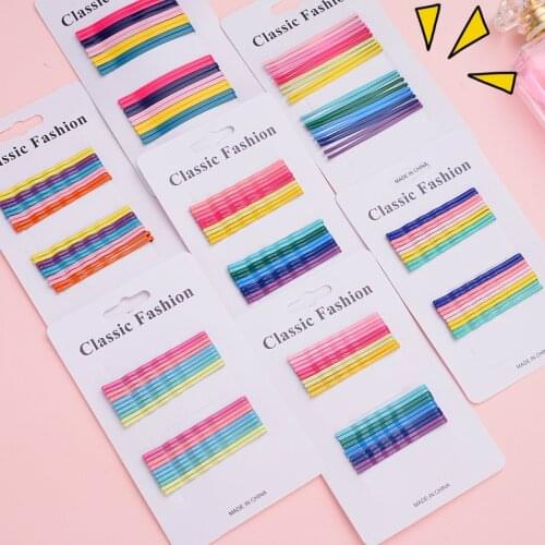Free shipping Fashion women Color basic hair accessories Hairpins girls cute hairgrip BB girl Hair Side Clips