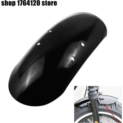 Motorcycle Black Short Front Fender For Harley Sportster Forty Eight XL1200X 2010-2017 16 15 14 13 12 11 Custom