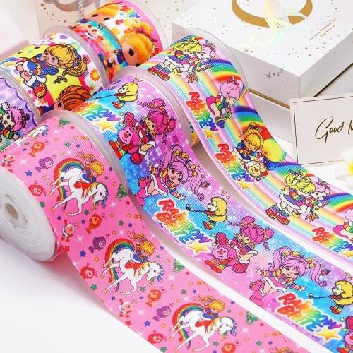 DIY Cartoon Printed Grosgrain Ribbon For Craft Supplies Sewing Accessories 5 Yards, Planar Resins Mold 10 Pieces. 52251