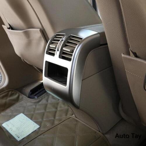 For 08-15 Mercedes-Benz GLK X204 Interior Modification Accessories ABS Rear Air Conditioning Outlet Stickers Car High-Quality