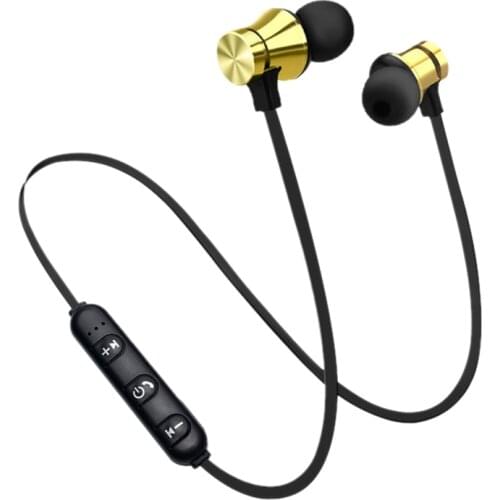 Kebidu XT11 Magnetic Wireless bluetooth Earphone music headset Phone Neckband sport Earbuds Earphone with Mic Handsfree Hot Sale