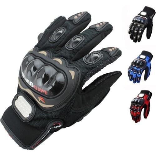 By DHL/Fedex 20pair Motorcycle bike Gloves Outdoor Sports Full Finger Breathable Mesh Fabric Racing bike Gloves