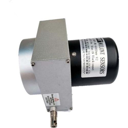 MPS-M-6000 6000mm Wire rope sensor encoder Cable sensor encoder Cable sensor Draw Wire Potentiometer