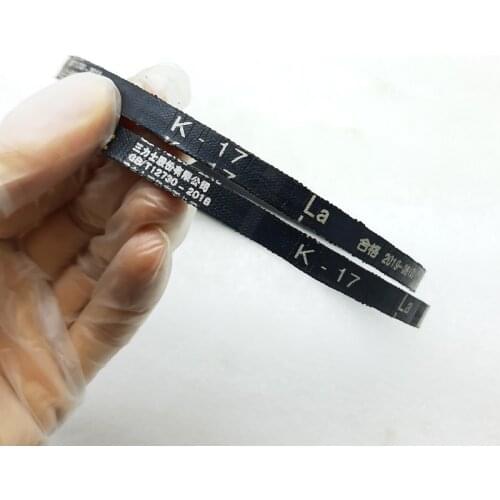 10Pcs/lot K26 Vee Rubber drive Belt Driving belt Bench drill Parts k12 k13 k14 k15 k16 k17 k18 k19 k20 k21 k22 k23 k24 k25