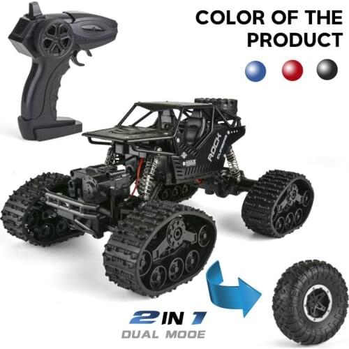 Rock Crawler Remote Control Change Track Tire Radio-Controlled Cars Buggy Gifts Toys For Boys Crawler Wheel Electric 2.4G Rc Car