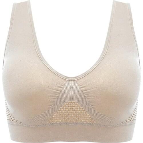 Sexy Lingerie Women Super Push Up Bra Racerback Wire Free Underwear Ladies Shockproof Seamless Intimates Plus Size Brassiere