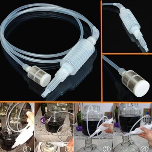 2 M Home Brewing Siphon Hose Wine Beer Making Tool Brewing Food Grade Materials Selling