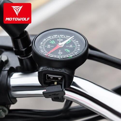 Universal Motorcycle/Scooter/Electric-bike Mobile phone charger Modification Waterproof 12v fast charging USB charger