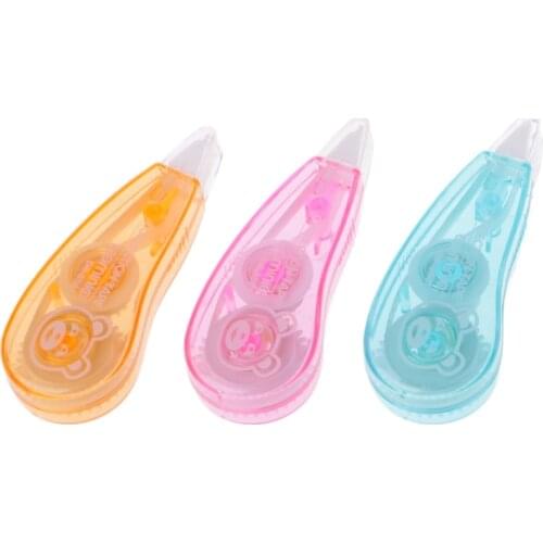 Premium White Correction TapesTear Resistant Clear Easy Office Supply Stationery