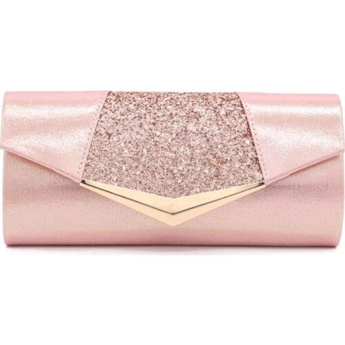 Fashion Crystal Sequin Evening Clutch Bags For Women 2020 Party Wedding Clutches Purse Female Pink Silver Wallets Bag Women bags