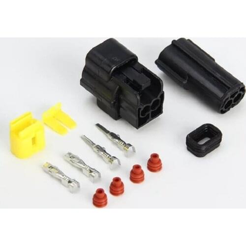 Automobile waterproof plug connector 2P 3P 4P6P8P10P12P automobile plug oil pump wire harness generator plug male and female set