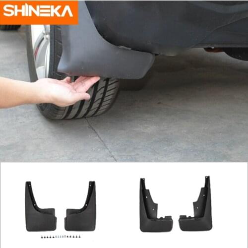 SHINEKA Mudguards For Jeep Patriot Car Front Rear Mud Flaps Mudflaps Splash Guards Fender Accessories For Jeep Patriot 2011-2016