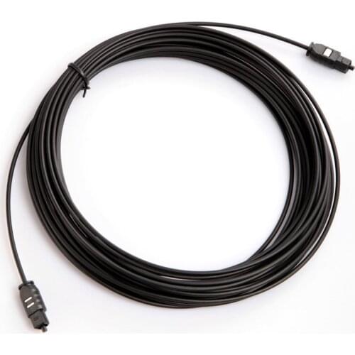 AP 1M 3FT Digital Optical Optic Fiber Toslink Audio Cord Cables OD2.2mm AV sound Cable Toslink Male to Male line Connect Black