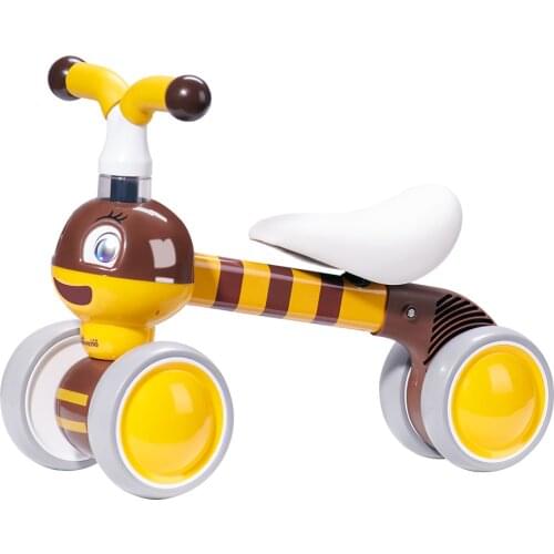 LazyChild Children Carton Baby Balance Bike First Bike Pushbike Walker Kids Ride On Toy Running Bike Gift For 18-24 Months