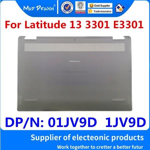 Laptop NEW original Bottom Base Bottom Cover Assembly Gray D shell for Dell Latitude 13 3301 E3301 01JV9D 1JV9D 460.0H607.0002