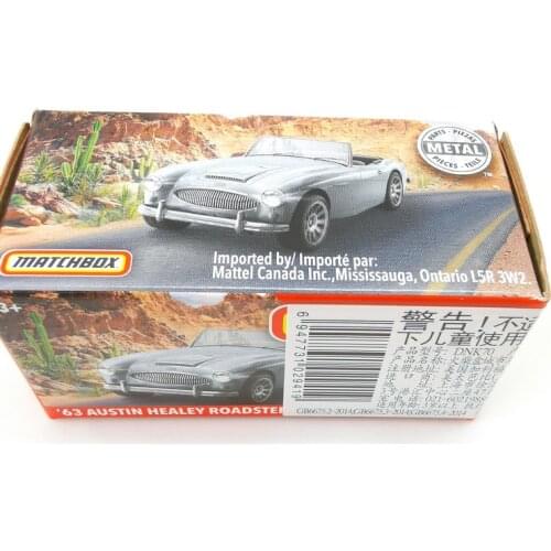63 AUSTIN HEALEY ROADSTER 2019 Matchbox Cars 1:64 Metal Diecast Alloy Model Car Toy Vehicles