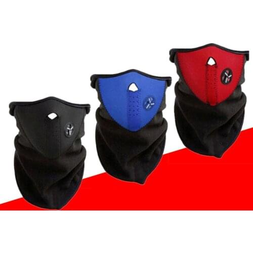 Unisex Motorcycle Warm Mask Neck Warm Snowboard Bike Riding Mask Scarf Accessories Windproof Outdoor Sports Ski Cycling Bicycle