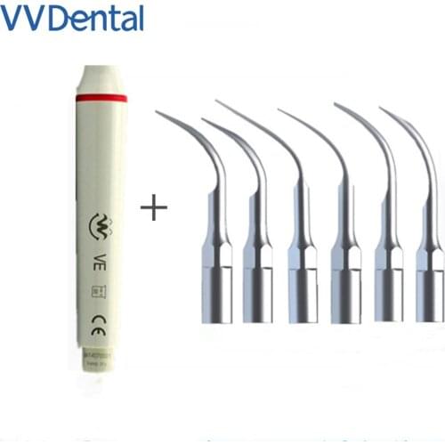 Dental scaler tip supragingival scaling tip handpiece COMPATIBLE WITH EMS, WOODPECKER, HENRY SCEHEIN E-SERIES SCALER
