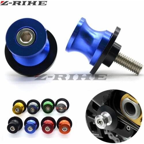 New Universa motorcycle parts Aluminum Swingarm Spools slider 6 colors For Yamaha YZF R1 R6 R6S MT09 MT-09 FZ6 FZ8 FZ1 XJR 1300